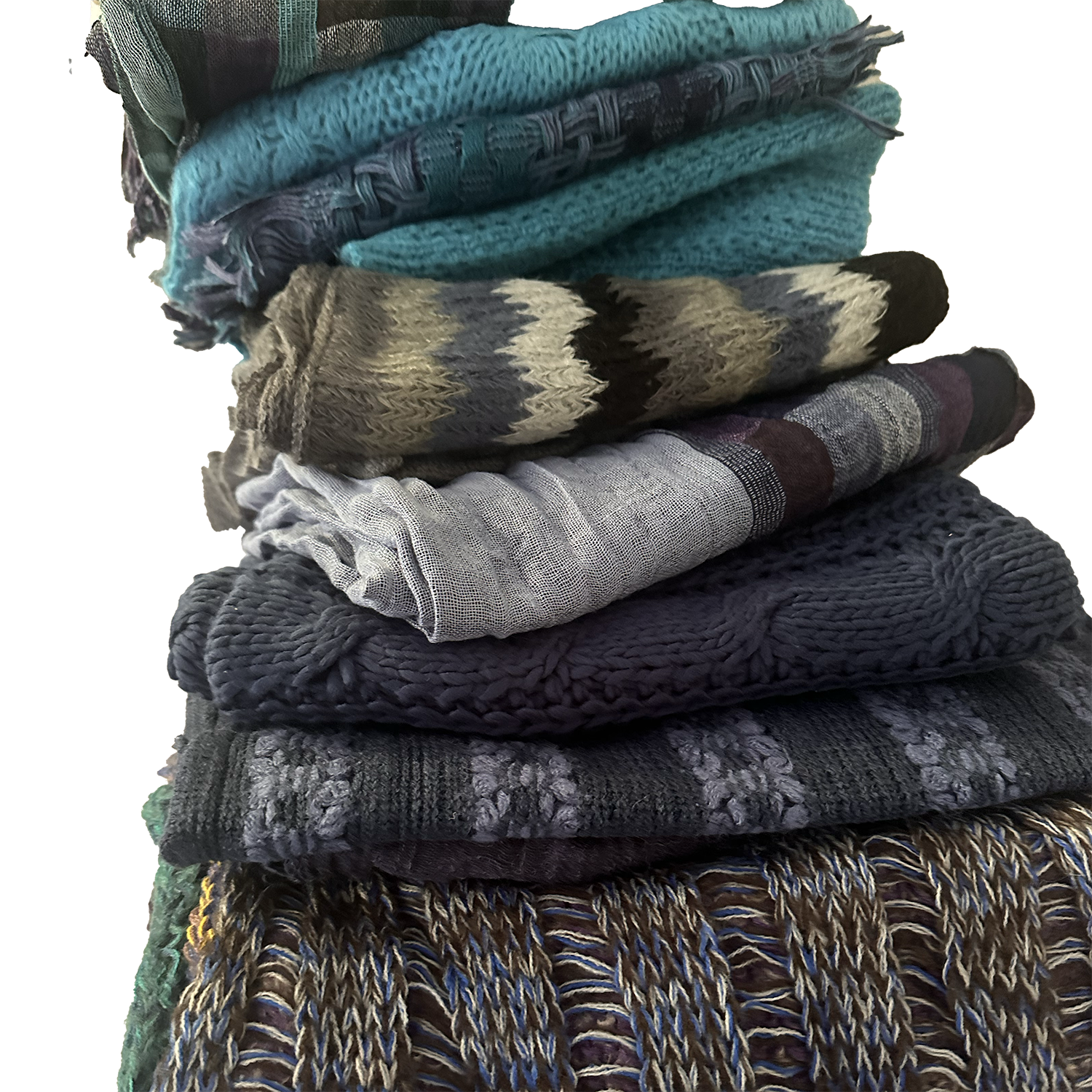 Chloe & Lex - Wholesale Scarf - Women's - Bundle of 50 Assorted Scarves- Final Sale - Wholesale Set9