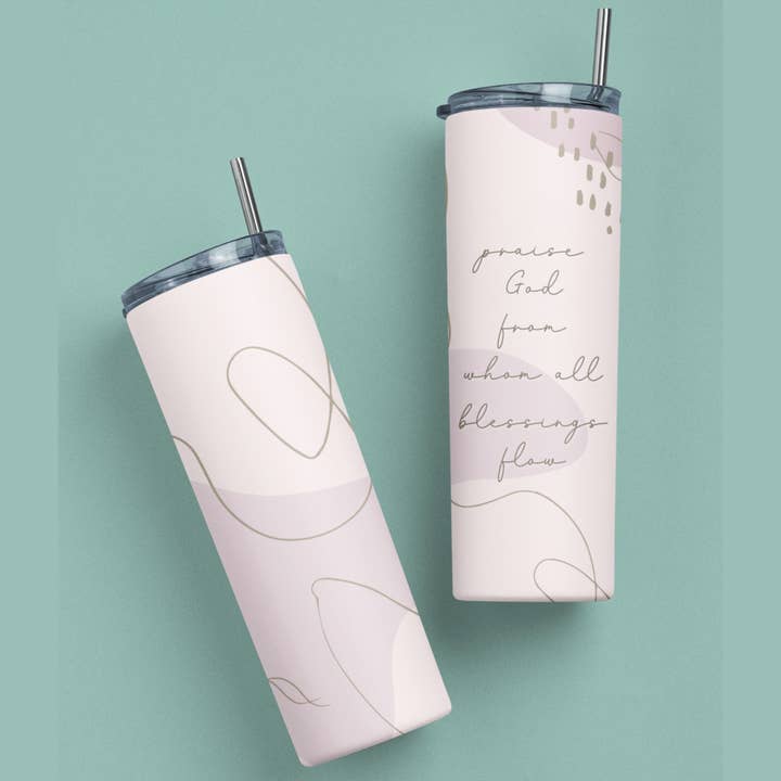 The Doxology Christian Stainless Steel 20oz. Tumbler for wholesale by Faith & Life Christian Brands