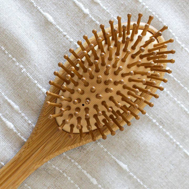 The Waste Less Shop – wholesale Hair brush/comb – Bamboo Hair Brush – Plastic-Free with Natural Bristles2