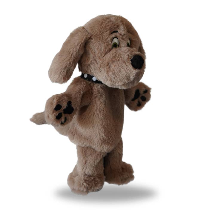 Puppet Pals – Fantoche - Crianças e bebés por atacado – Fantoche de Mão Cachorro Marrom Ralph 30 cm1