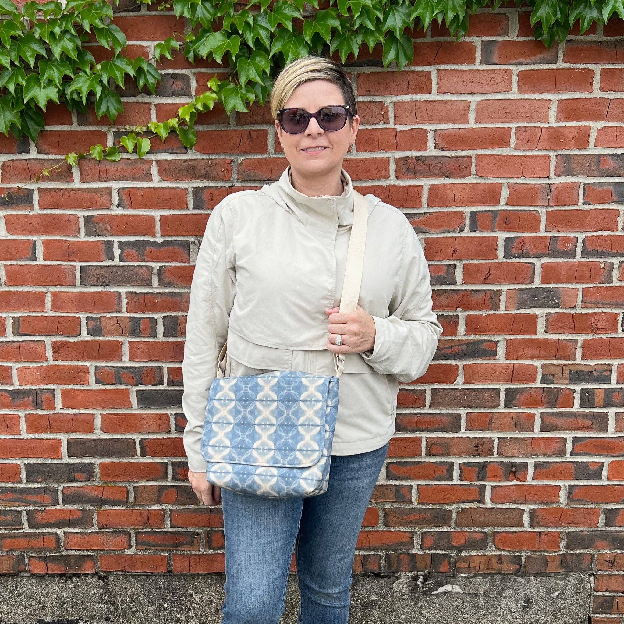 Crosscut Sewing Co. - Wholesale DIY Craft Kit - Messenger Bag Sewing Kit - DIY Beginner Sewing Project Kit Kids and Adults38