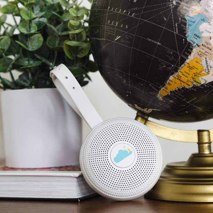 Gray Hushh®+ Travel Sound Machine with Wireless Speaker and Night light for wholesale on Faire