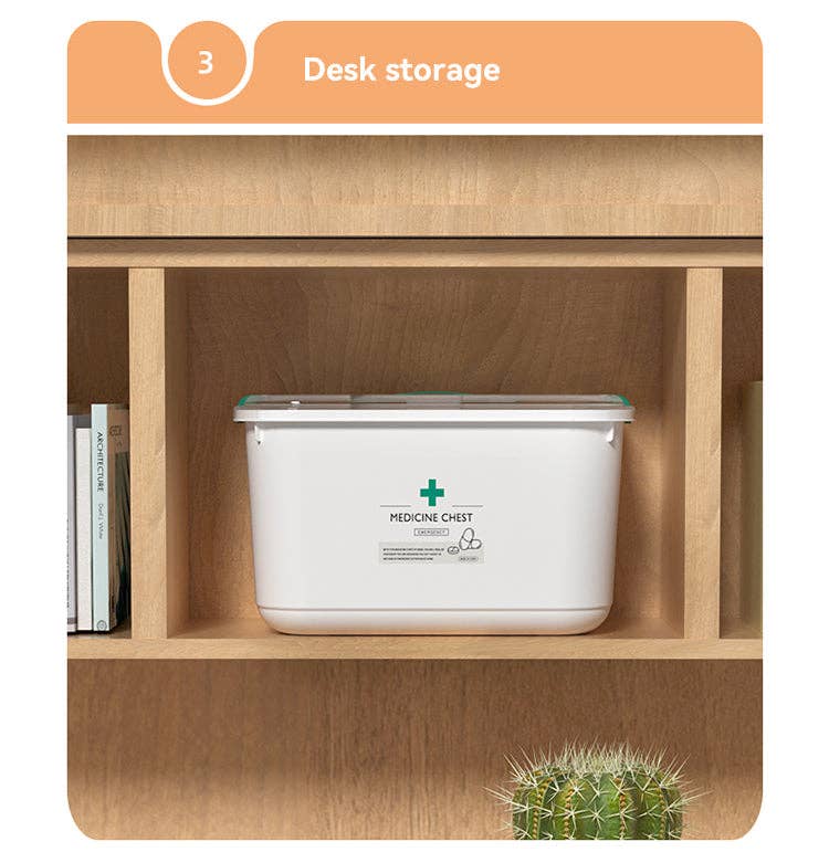 VIGOR - Wholesale First aid kit - Sleek Household Medical Box Emergency Medical Storage Box Dr11