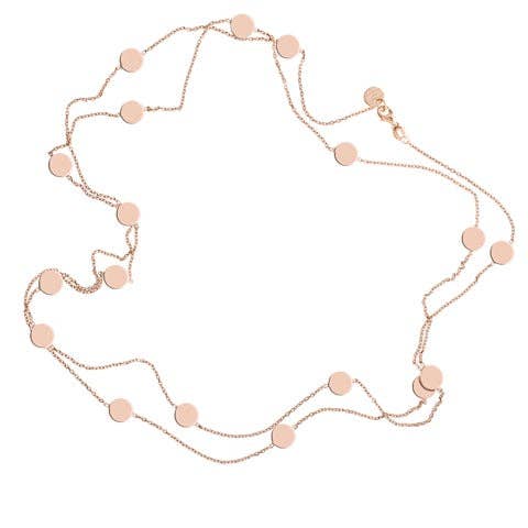 COLLIER EN OR ROSE NELA pour la vente par Marjana von Berlepsch