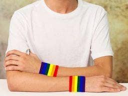 The Awareness Company - Wholesale Wristband - Rainbow Sweat Bands2