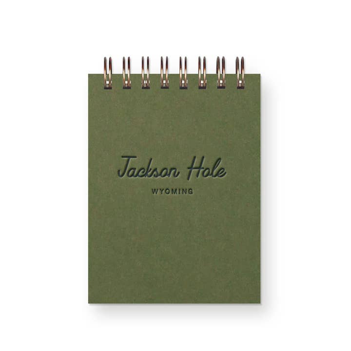 Ruff House Print Shop - Wholesale Notebook - Custom City Straight Script Mini Jotter Notebook