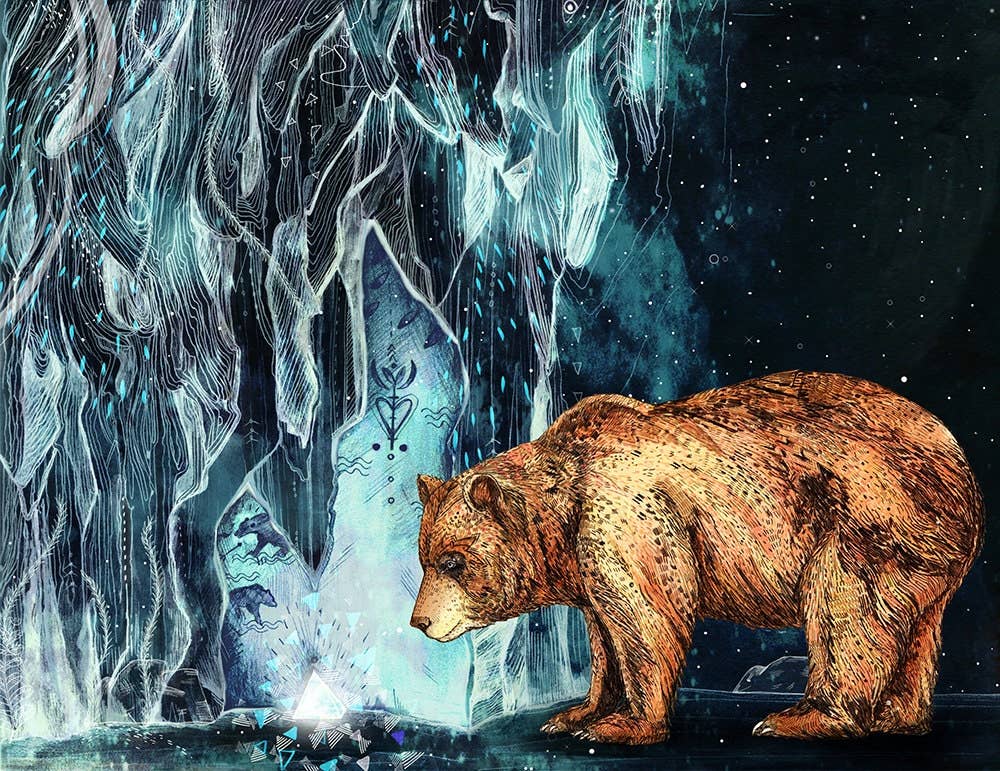 Sandra Dieckmann - Wholesale Art Print - Bear Cave // Signed Print2