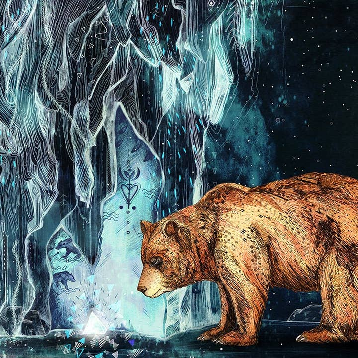 Sandra Dieckmann - Wholesale Art Print - Bear Cave // Signed Print2