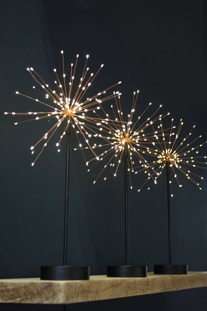 Lumina Of London Co - Wholesale Decorative Tabletop Object - Table Starburst Black0