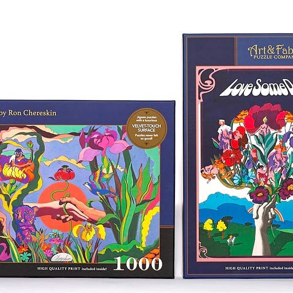 Art & Fable Puzzle Company, LLC - Vendita all'ingrosso Puzzle - Adulti - Peace; Puzzle Velvet-Touch da 1000 pezzi