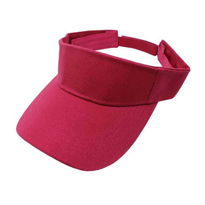 Bandanas Wholesale - Wholesale Visor - Unisex - 12 Pack Sun Visor Cap Hat - One Size Caps
