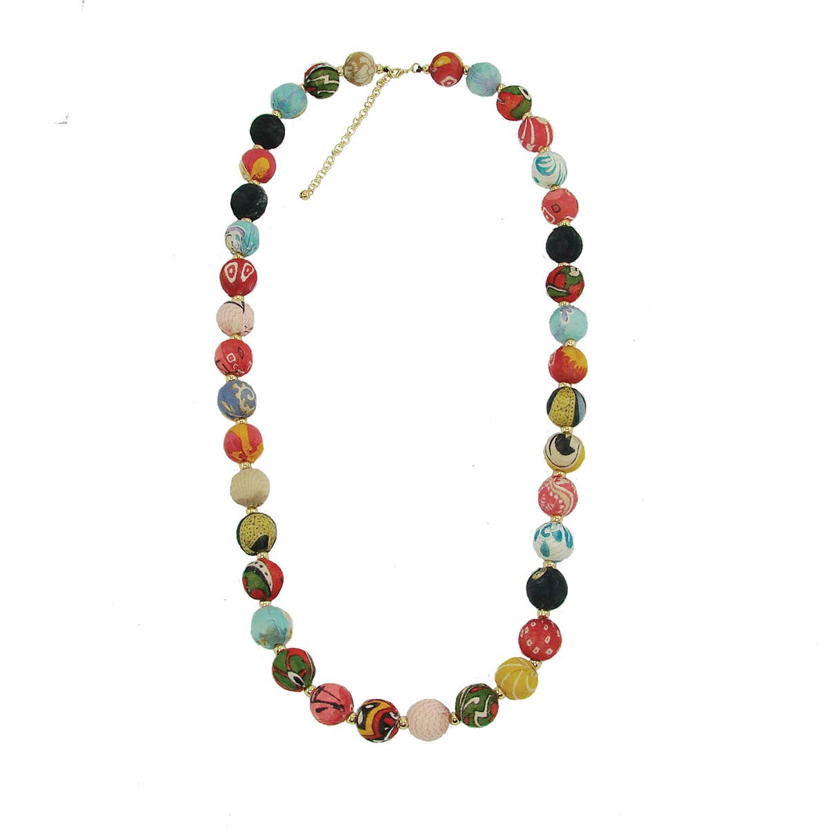 WorldFinds - Wholesale Beaded/Pearl Necklace - Kantha Garland Necklace5
