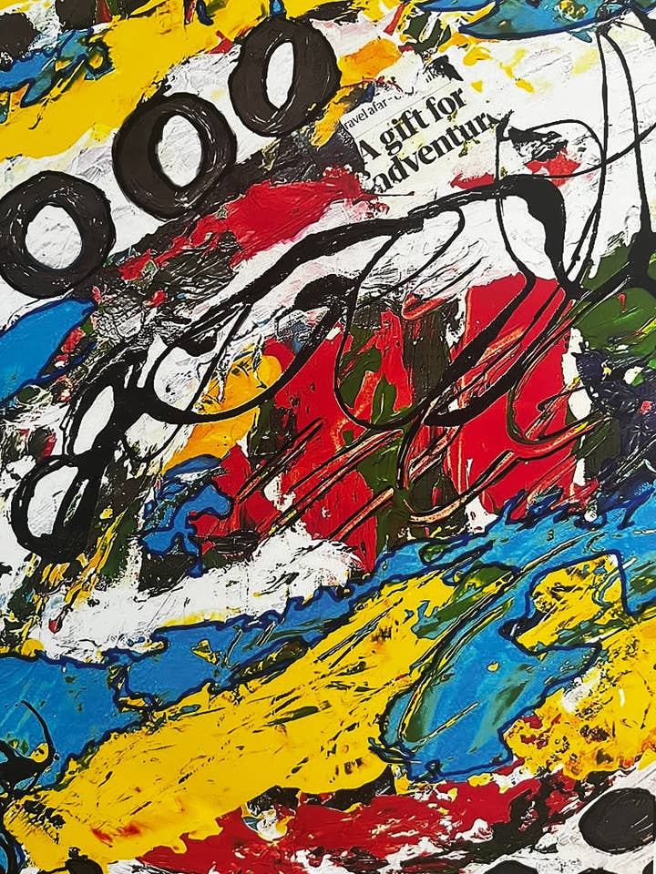 Colourful art print for wholesale by Nenyasha Cherish Arts