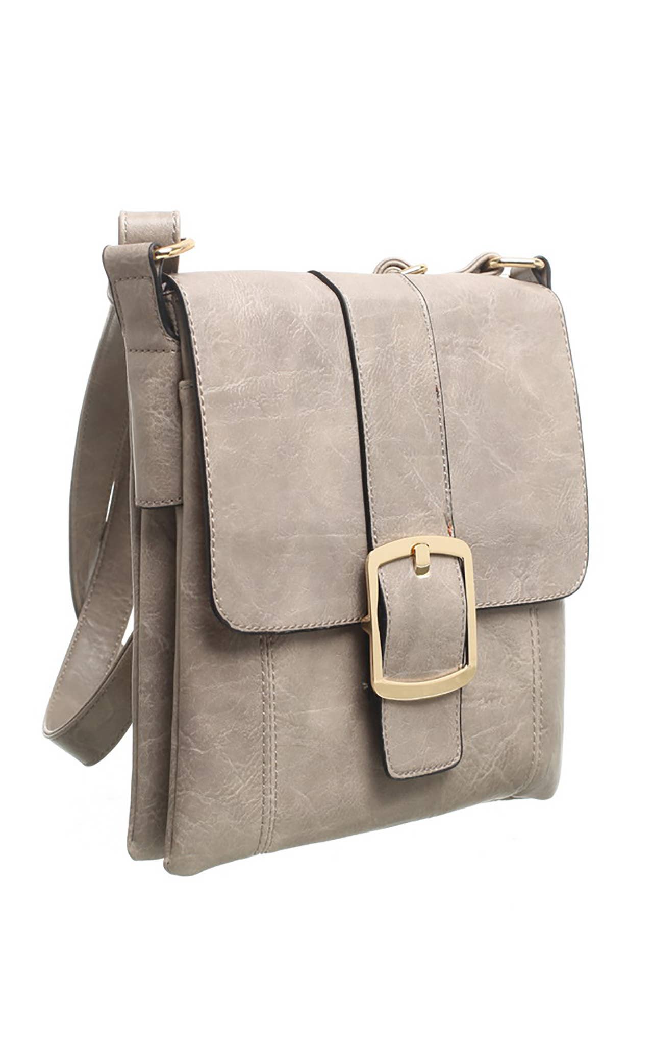 Bessie London – Engroshandel Crossbodytaske - Dame – Classic crossbody-taske med klap og spænde7