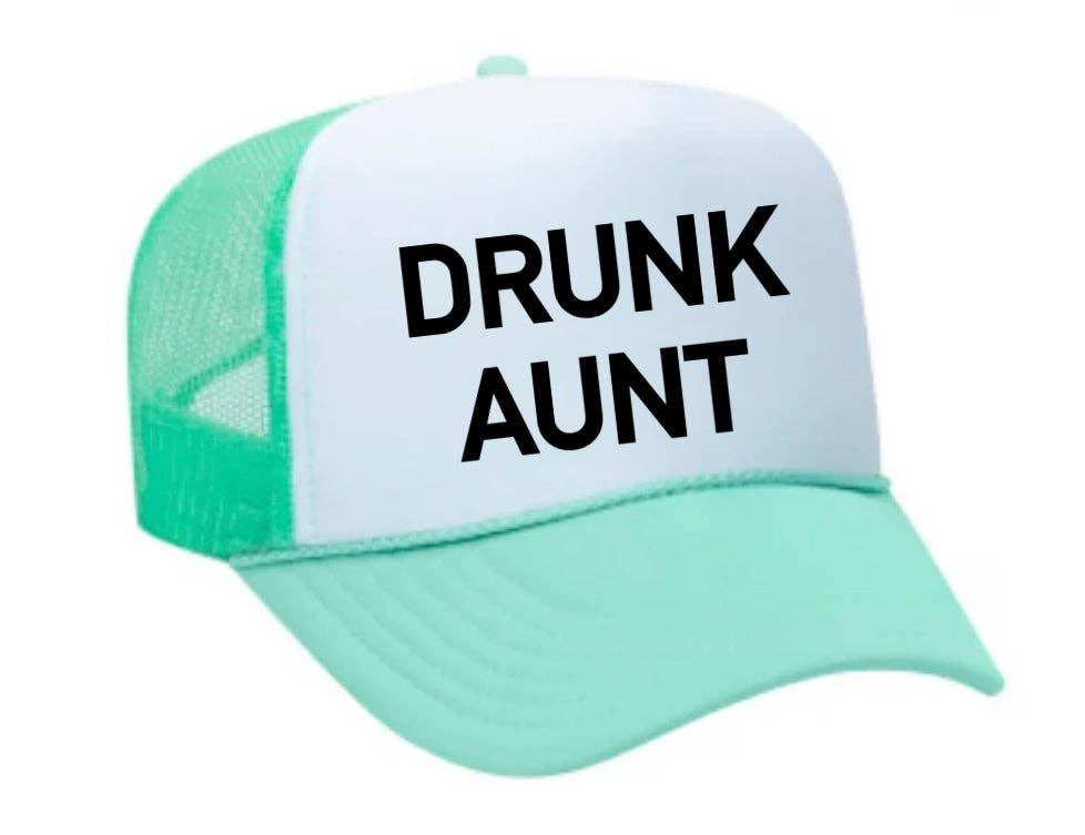 Inappropriate Trucker Hats - Wholesale Trucker Hat - Women's - Drunk Aunt Trucker Hat29