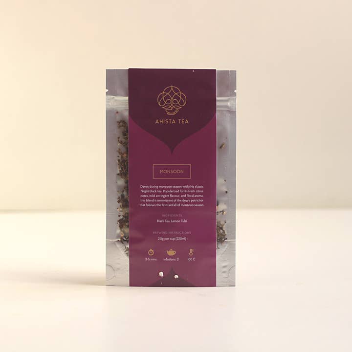 Ahista Tea - Vendita all'ingrosso Tè sfusi - Monsoon - Tè Tulsi al limone