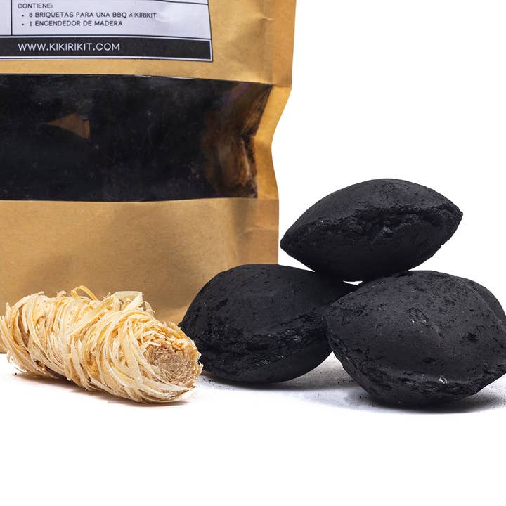 KIKIRIKIT - Wholesale Charcoal - KIKIRIKIT Charcoal Briquette Kit for your barbecue