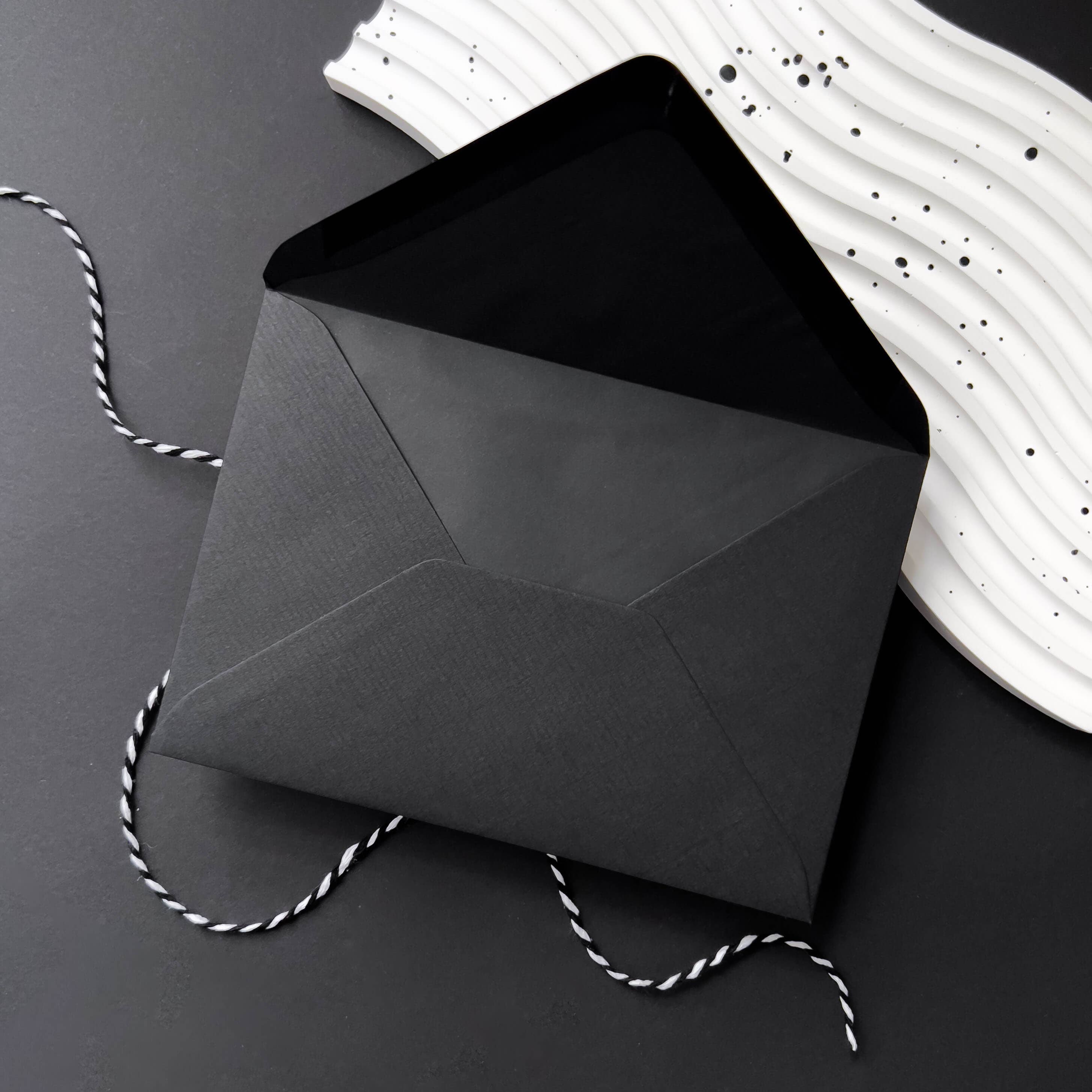 KLAEI DESIGN STUDIO - Wholesale Envelopes - ENVELOPE black envelope1