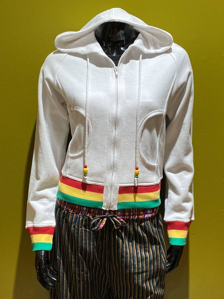Katmandu Trading Co. - Wholesale Hoodie - Unisex - Rastafarian Hoodie - Bob Marley & The Wailers Smile Jamaica
