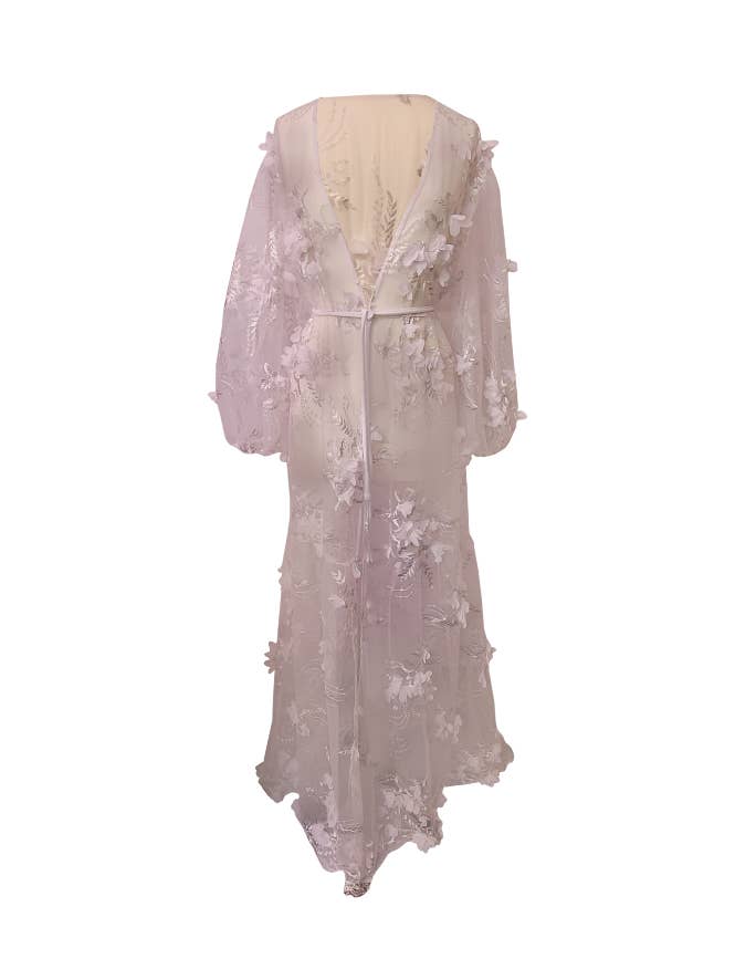 Bliss kanten badjas voor wholesale door Gyv Me Body