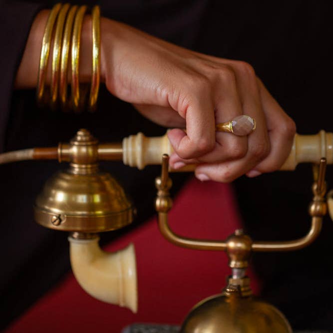 SHANSHAN - Wholesale Bangle bracelet - Kumali Bracelet Mantra Light Gold6