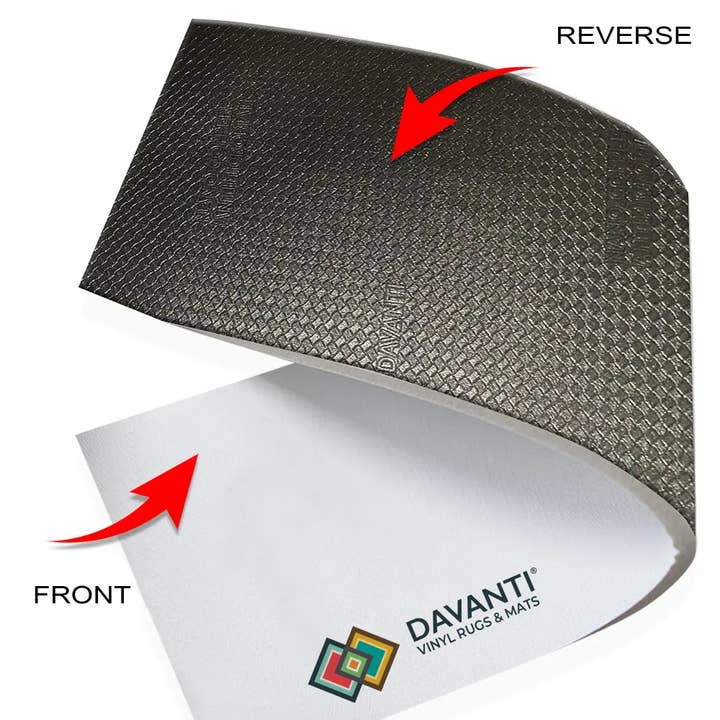 Davanti/Vía Deco Home - Vente Tapis de sol - Carreau de sol en vinyle Carreau gris classique7