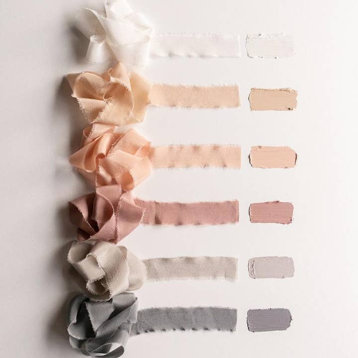 Silk Classic Ribbon in Sand for wholesale by Tono + Co