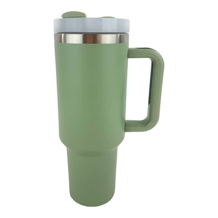 TAPA fashion - Wholesale Insulated mug/tumbler - 40oz Stainless Steel Tumbler With Handle, Straw, Lid CP4417-1 CP4415-4 CP4130-2.(6pc)8