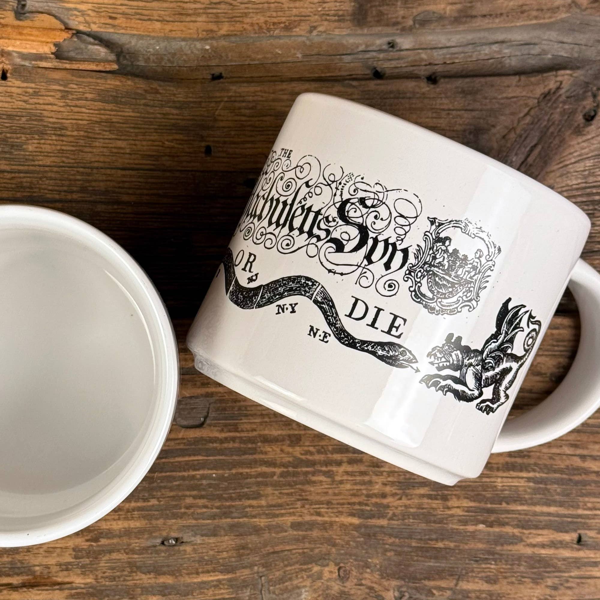 Liberty & Co. - Wholesale Coffee Mug - Massachusetts Spy "Join or Die" Mug1