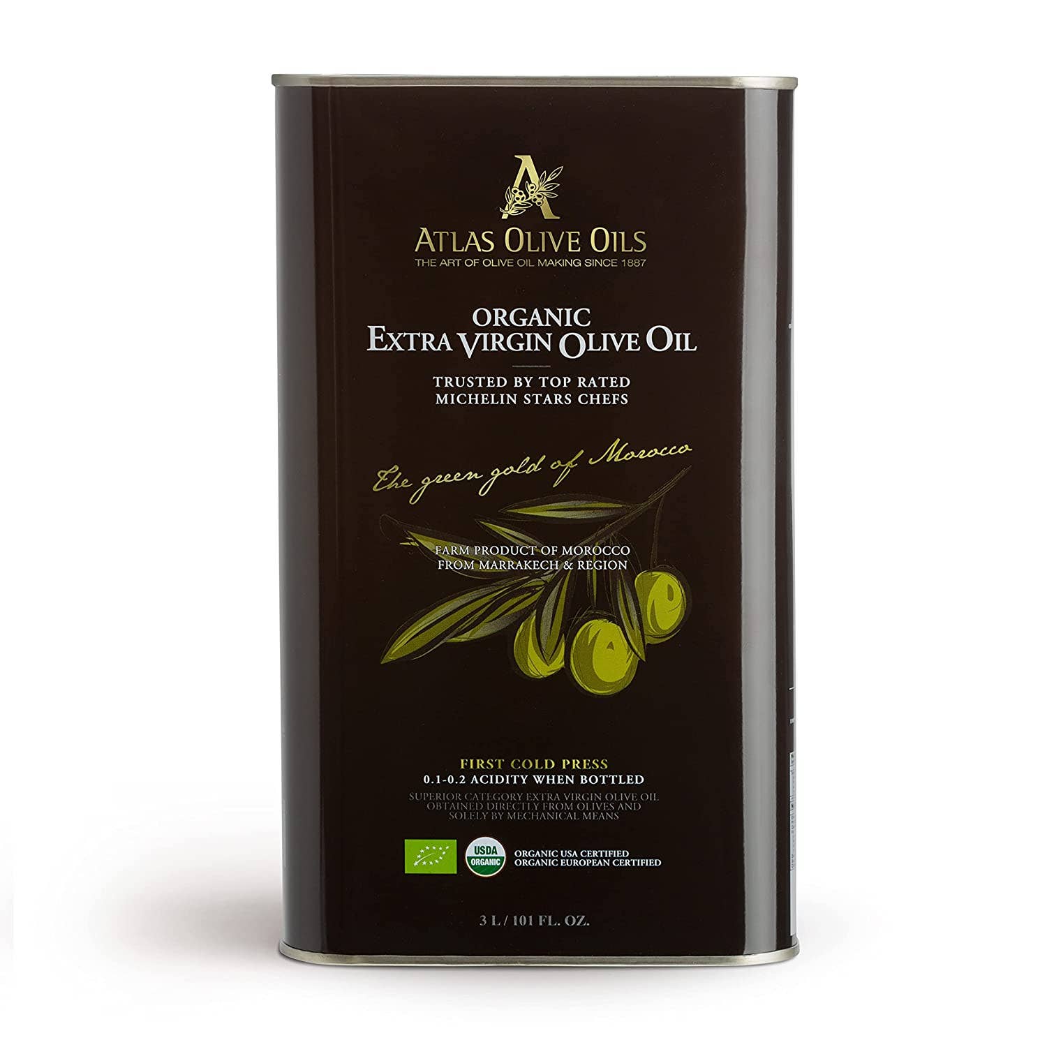ATLAS OLIVE OILS - Wholesale Olive Oil - Atlas Organic Extra Virgin Olive Oil | Glass bottles2