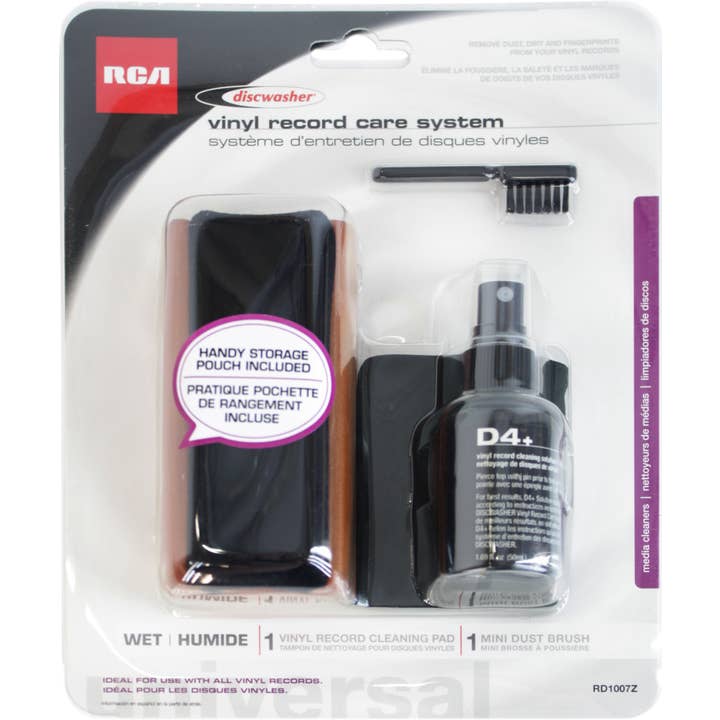 Record Cleaner - Discwasher D4+ - With Cleaning Pad & Brush for wholesale by Square Deal Recordings & Supplies
