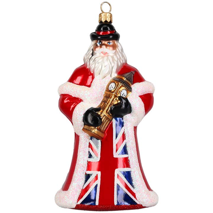 British Santa with Big Ben for wholesale by Joy To The World Collectibles