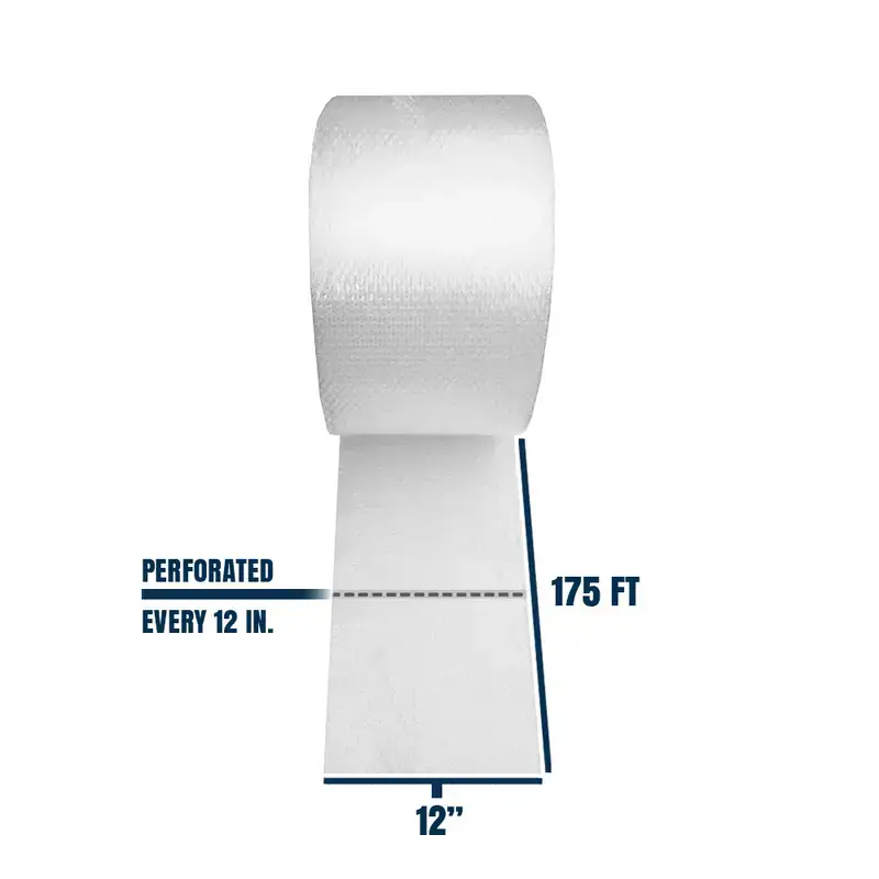 IPACKNOW INC – Envelopes por atacado – Envolvente de almofada de bolhas 12 polegadas x 175 pés 3/16 pequenas bolhas1