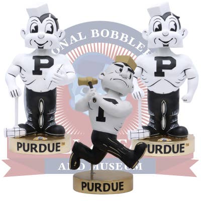 Purdue Boilermakers Vintage Bobbleheads for wholesale by National Bobblehead Hall of Fame and Museum