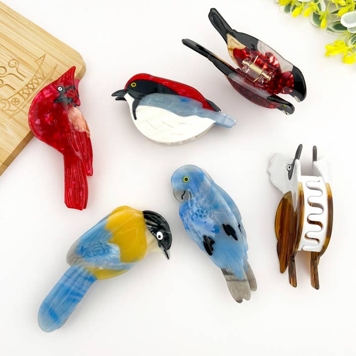TheDivaSoap - Wholesale Hair Clip - Women's - Charming Bird-Inspired Hair Claw Clip Collection6