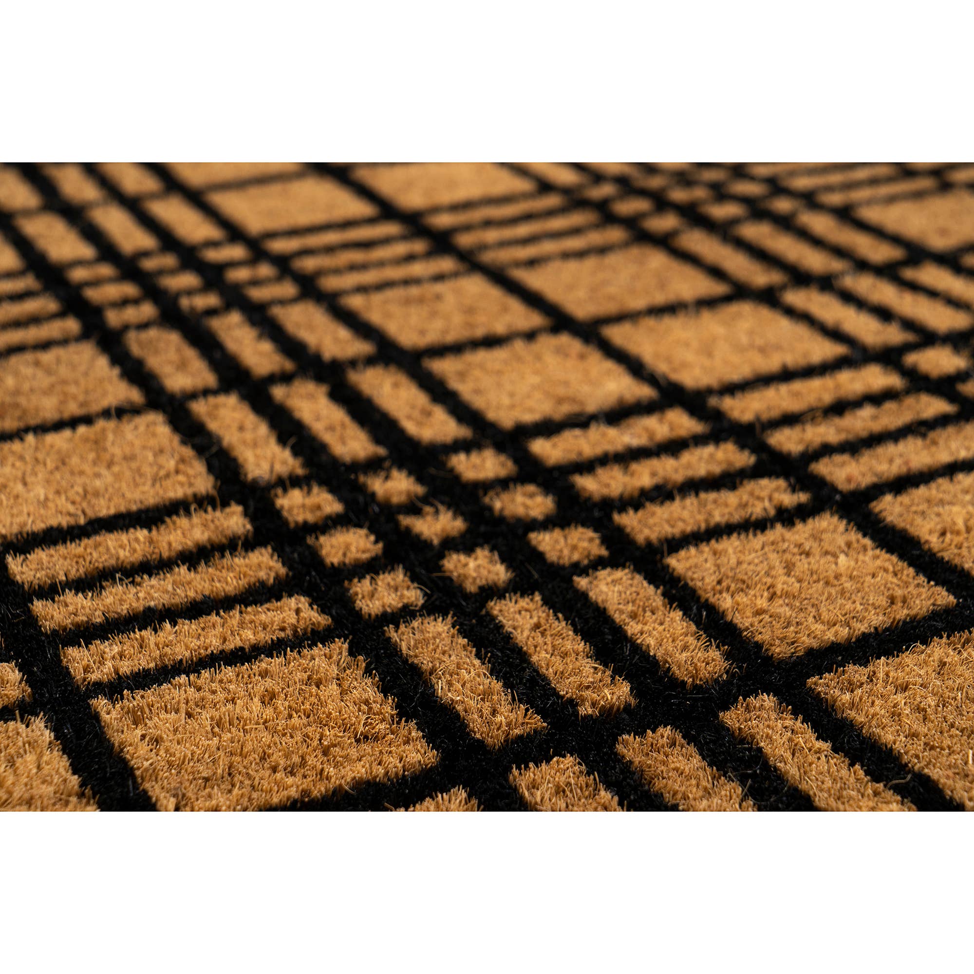 Entryways - Wholesale Door Mat - Fine Plaid Coir Doormat2