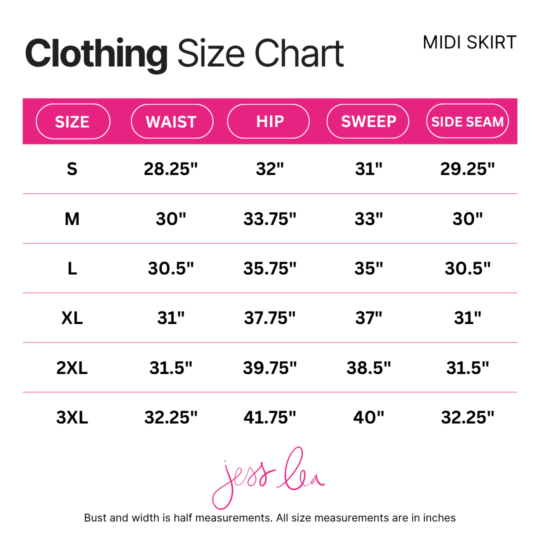 Leopard Midi-nederdel - Side Hustle for engroshandel på Faire6