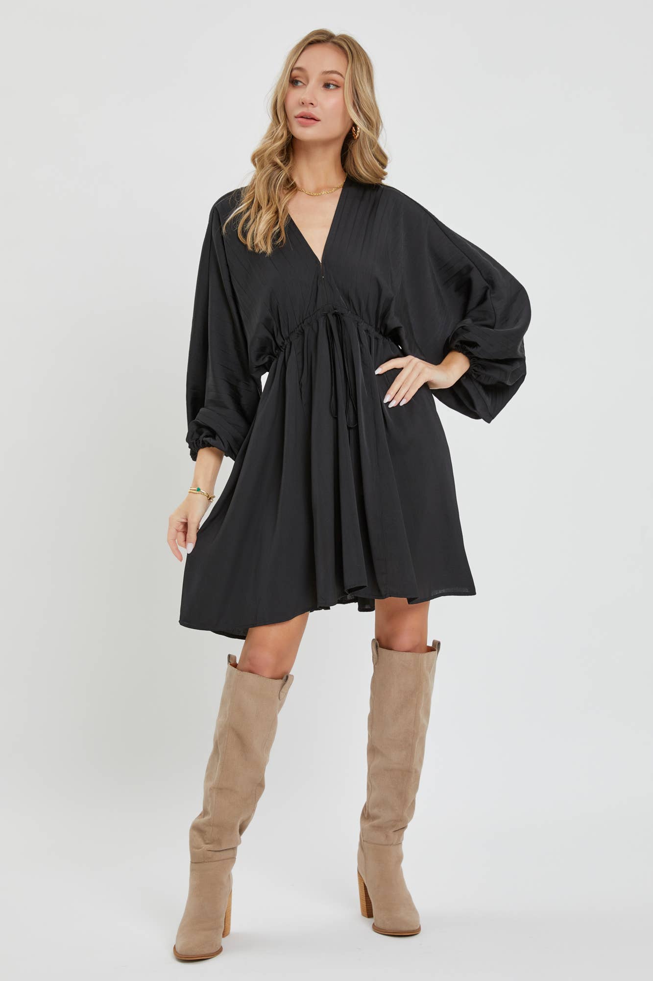 Sweet Lovely by Jen – Engroshandel Kjole - Dame – SATIN MINI KJOLE22