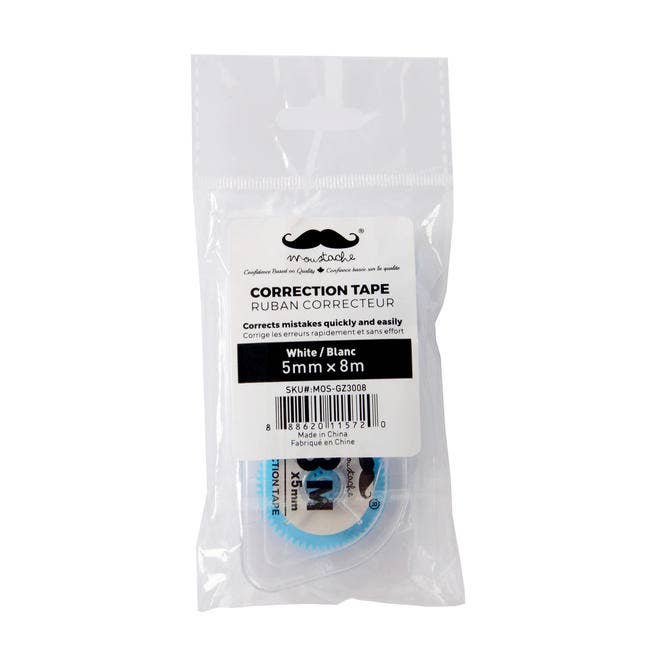 Biocos Canada - Wholesale Tape - Correction Tape, 5mm x 8m - 1/Pack2