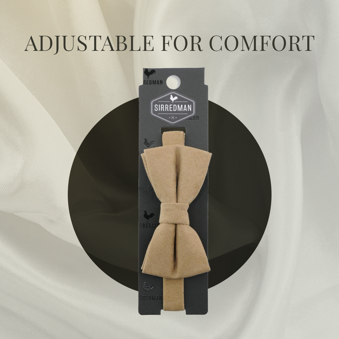 Sir Redman - Wholesale Bow Tie - Men's - Sir Redman Bow Tie - Sand color3