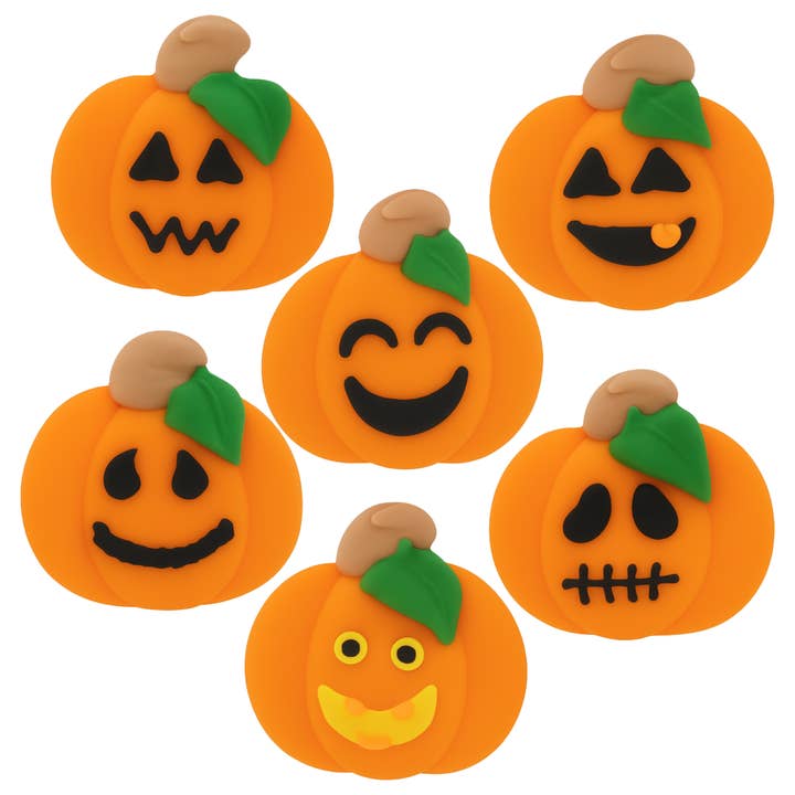 Halloween Cupcake Toppers, Edible Royal Icing Decorations by Global Sugar Art (Spooky Pumpkins) and other Purchase Wholesale barn royal icing. Free Returns & Net 60 Terms on Faire trending on Faire.