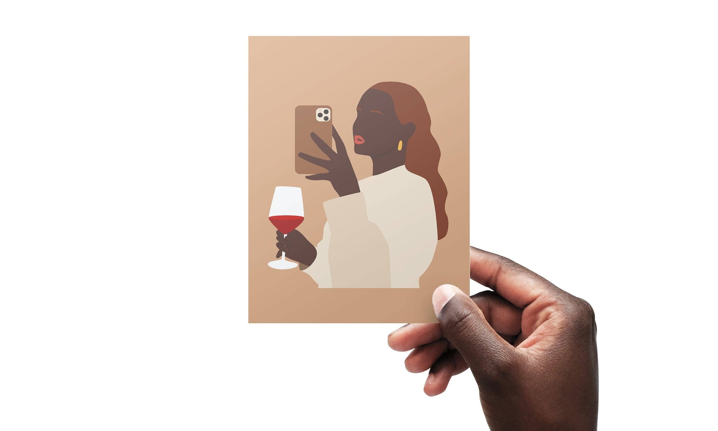 made by Black Excellence - Wholesale Postcard - Postkarte | Stephanie2