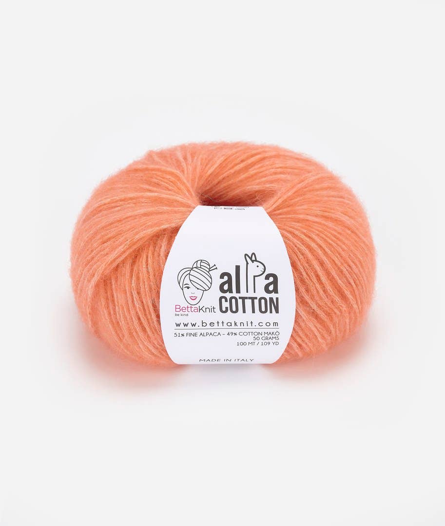 BettaKnit - Vente Fils à tricoter - Alpa Cotton - Lot de 10 pelotes9