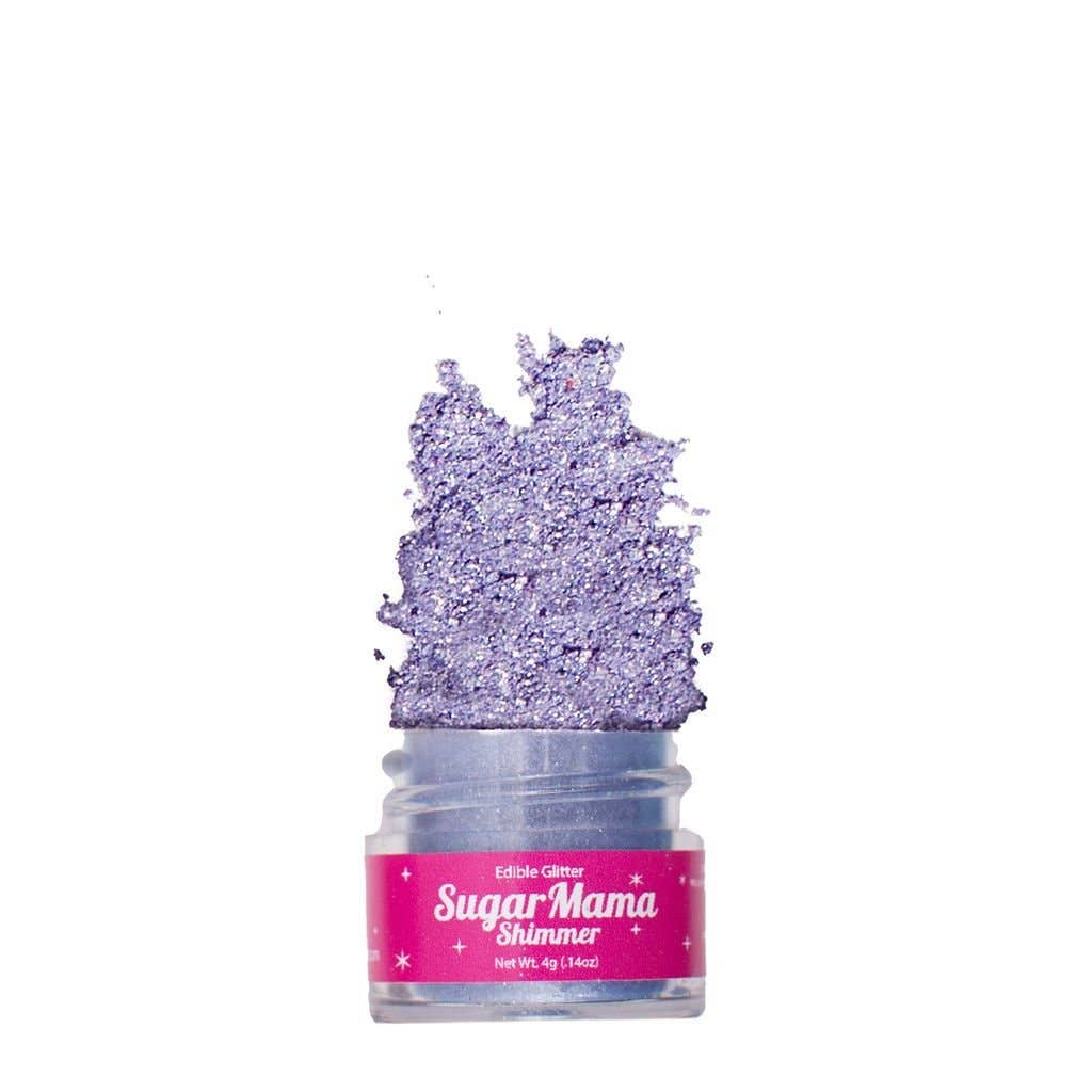 Sugar Mama Shimmer - Wholesale Drink Topper - Violet Vibes Shimmer - Purple Edible Glitter3