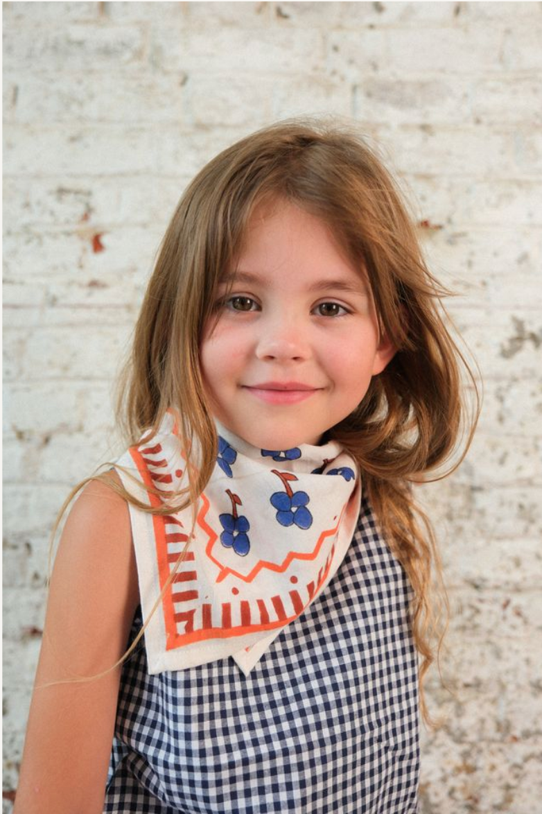 Maison Augustin - Wholesale Scarf - Kids - Baby Scarf Child Sky Bloom0