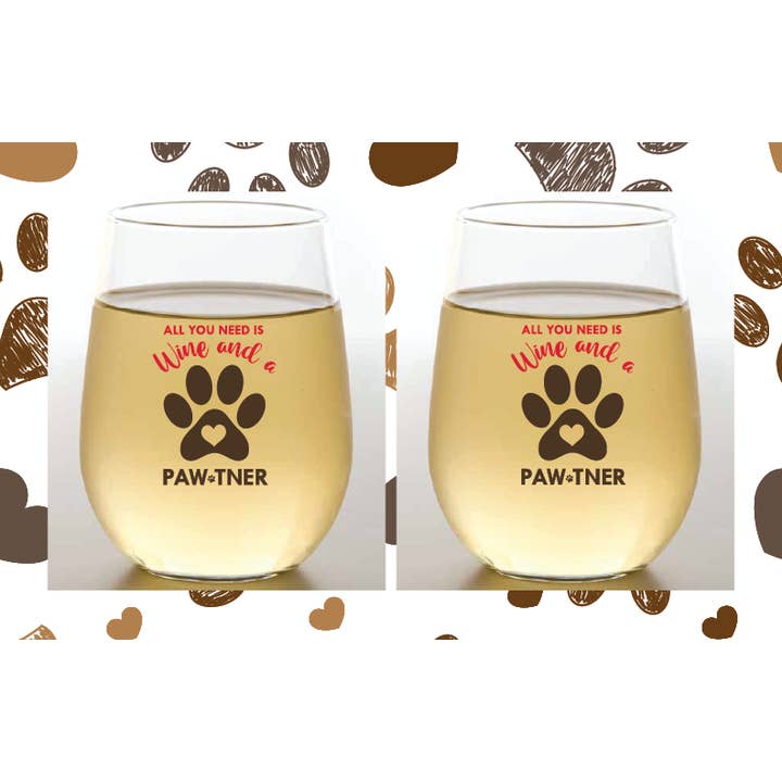 Wine-Oh! - Wholesale Wine Glass - DOG BREED COLLECTION Shatterproof Wine Glasses