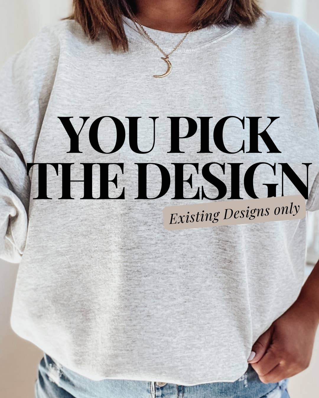 Uncommon Label - Wholesale Graphic Sweatshirt - Women's - CUSTOM ORDER Adult Graphic Sweatshirt