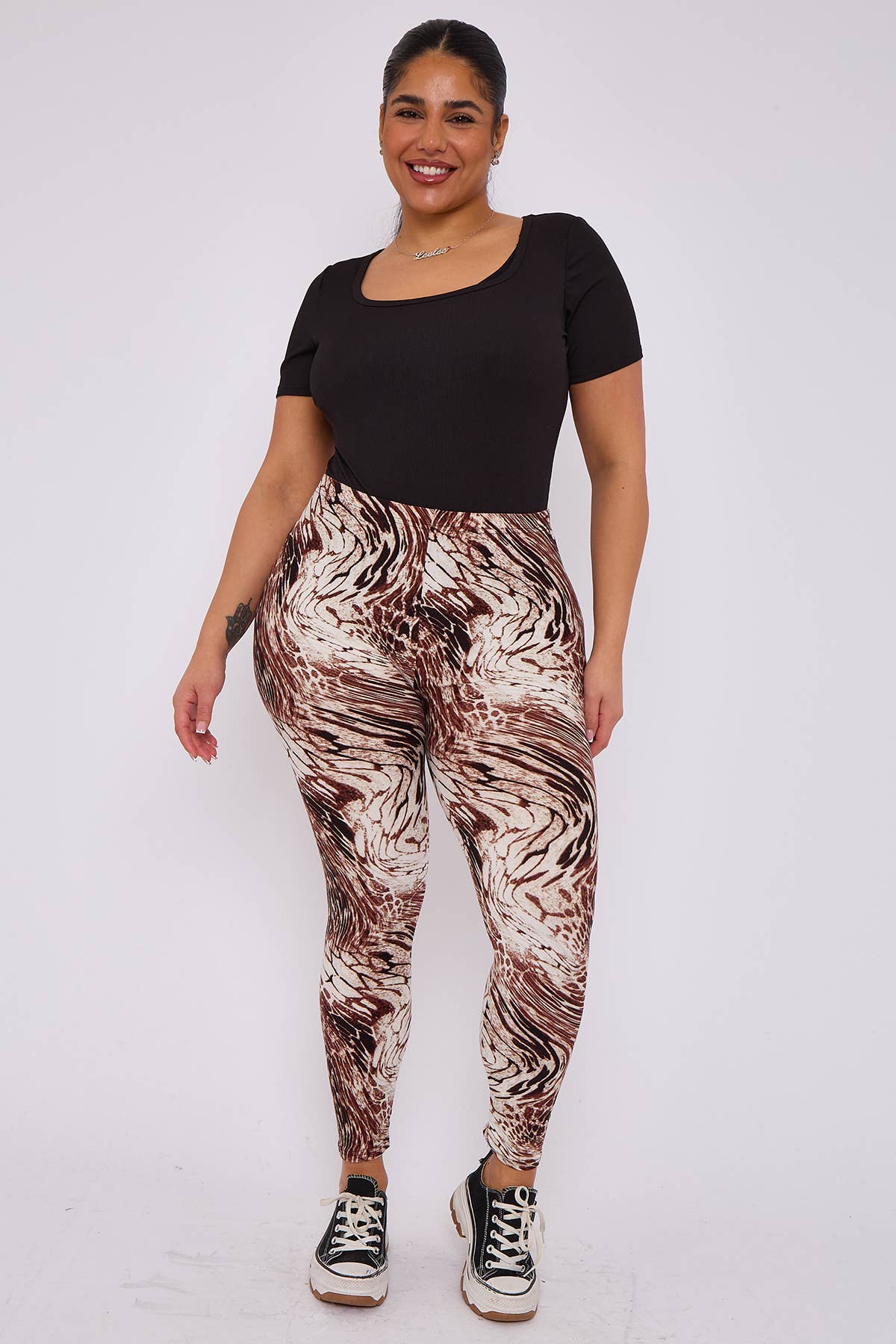 Superbia – wholesale Fashion leggings – Women's – Superbia Super Soft Leggings High Waist (Large Size 14-22)57