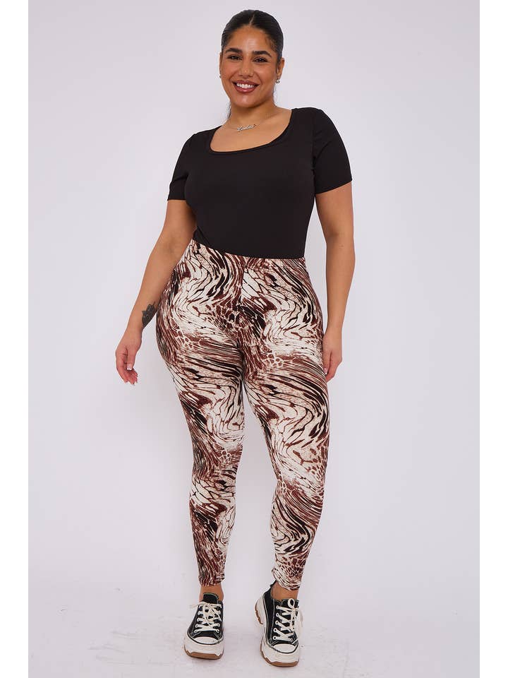 Superbia – wholesale Fashion leggings – Women's – Superbia Super Soft Leggings High Waist (Large Size 14-22)57