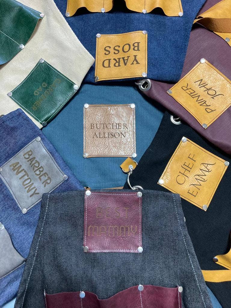 La Hammam - Wholesale Apron - High Quality Unisex Apron w leather pockets8